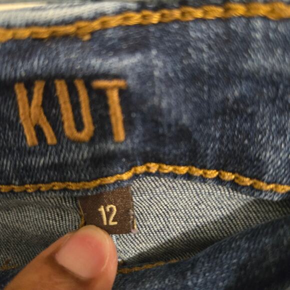 Kut from the Kloth Size 12 High Rise Toothpick Skinny Jeans Women’s Denim - Picture 2 of 10